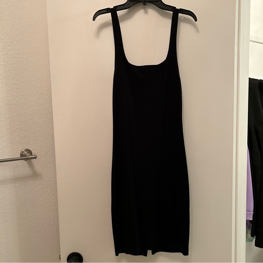 Zara Bodycon Black Mini Dress